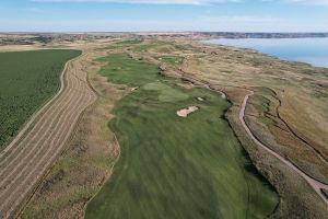 Sutton Bay 6th Aerial Approach